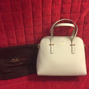 Kate spade blue saffiano leather Cedar Street Bag